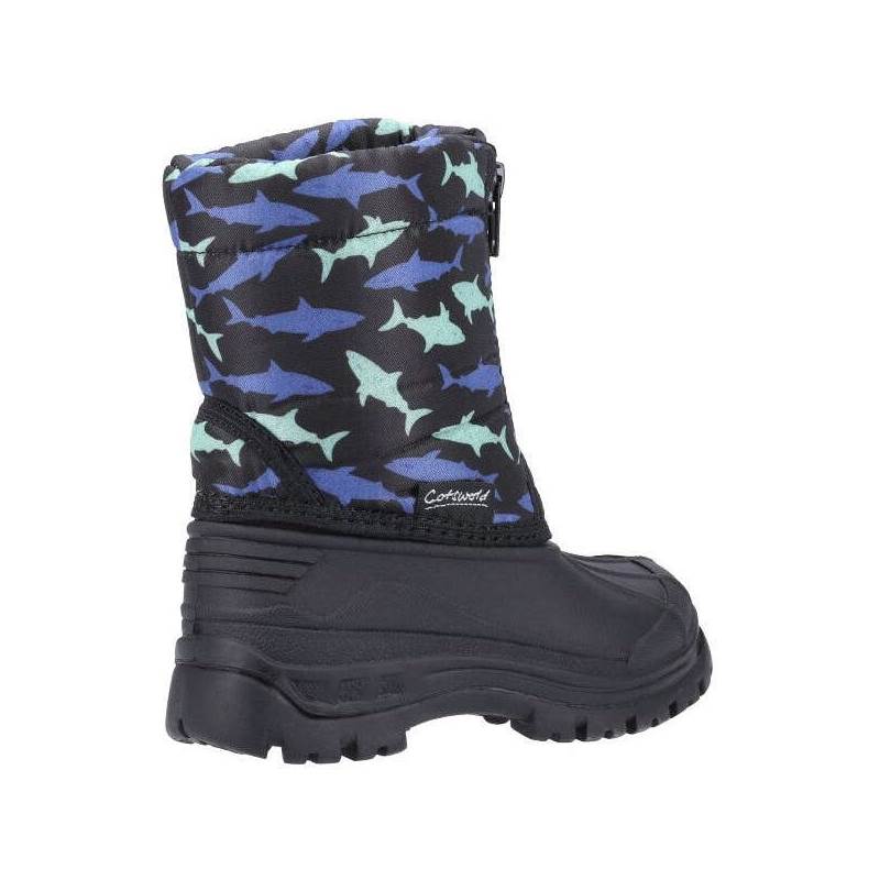 Cotswold Kids Iceberg Zip Snow Boots-3