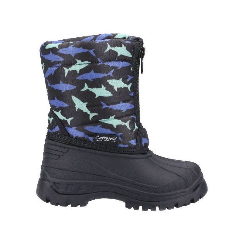 Cotswold Kids Iceberg Zip Snow Boots-4