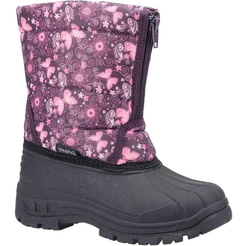 Cotswold Kids Iceberg Zip Snow Boots-1