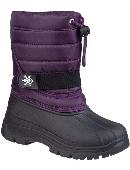 Cotswold Kids Icicle Toggle Lace Snow Boots