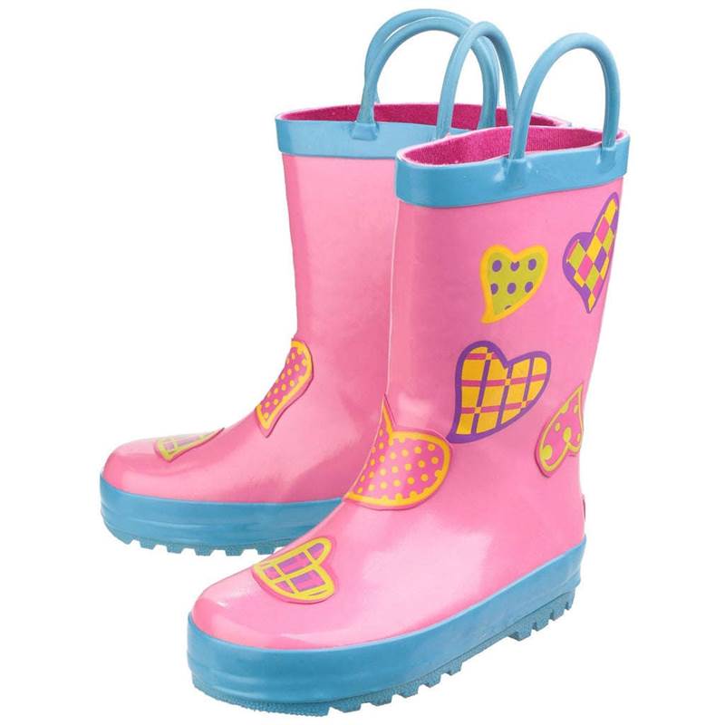 Cotswold Kids Puddle Waterproof Pull On Boots-4