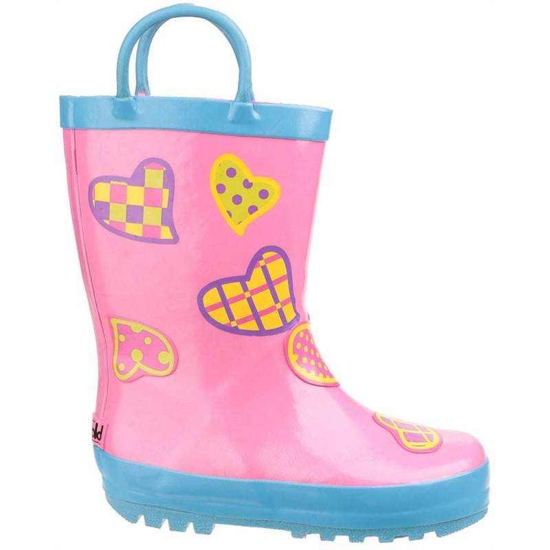 Cotswold Kids Puddle Waterproof Pull On Boots-5