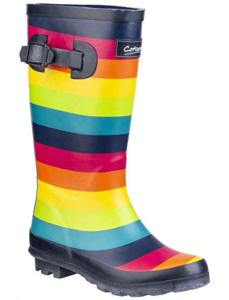 Cotswold Kids Rainbow Wellington Boots