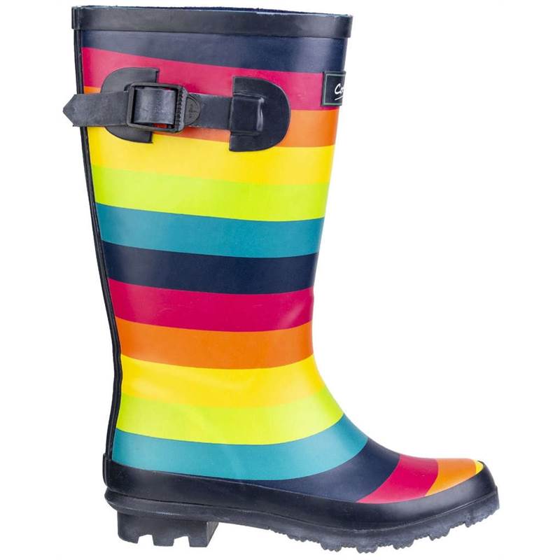 Cotswold Kids Rainbow Wellington Boots-2