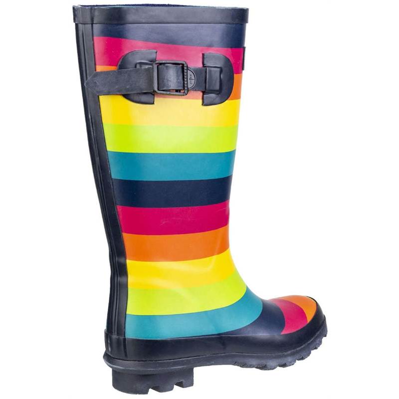 Cotswold Kids Rainbow Wellington Boots-3