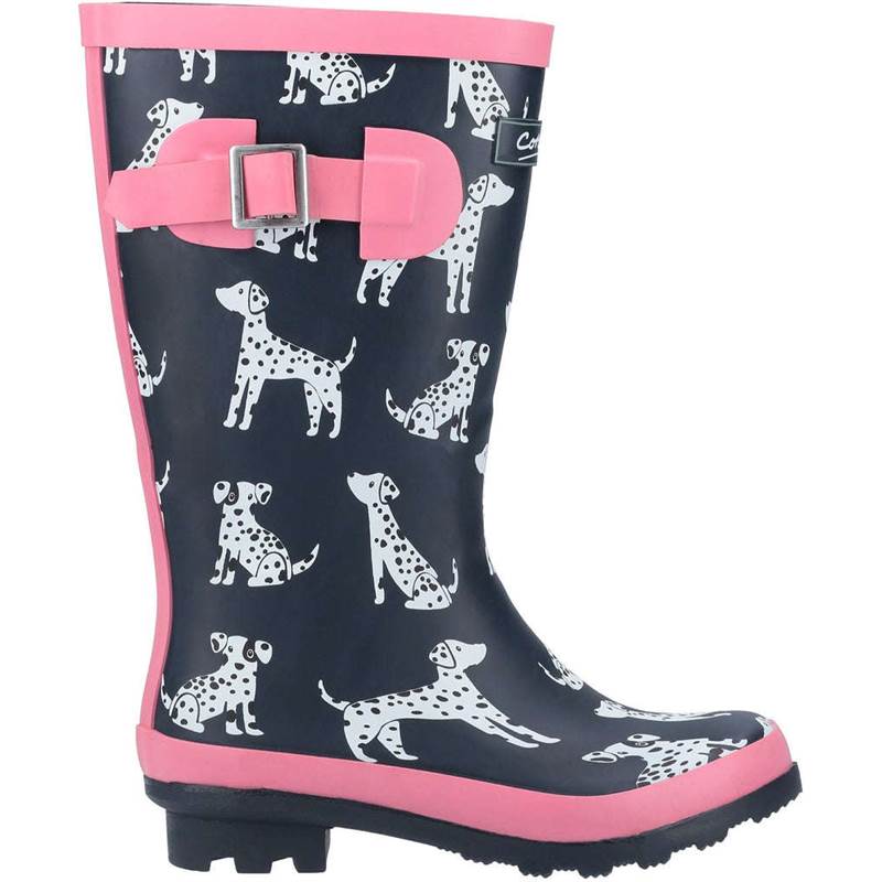 Cotswold Kids Spot Wellington Boots-2