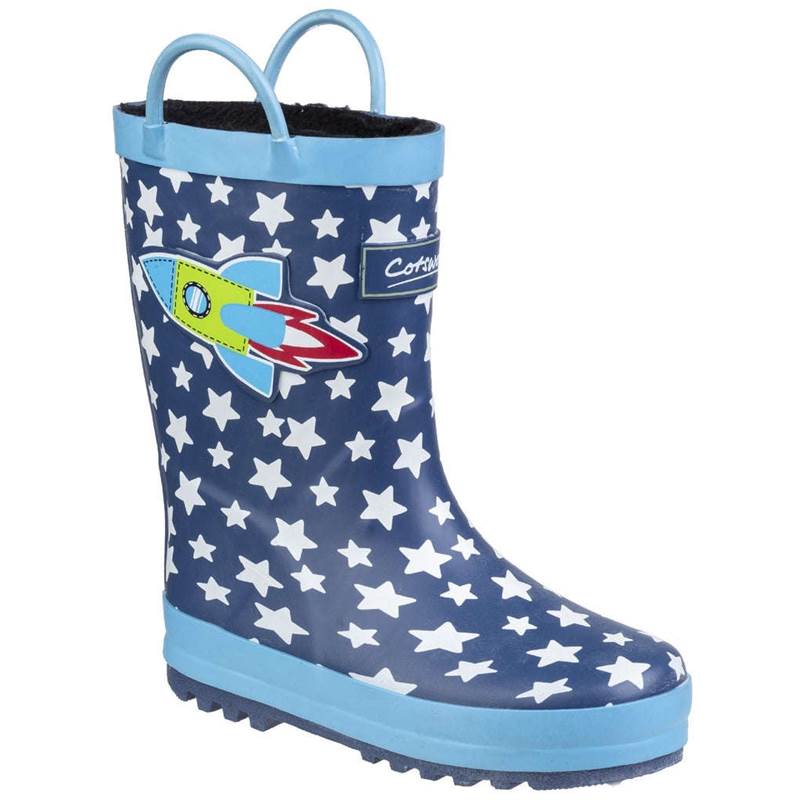 Cotswold Kids Sprinkle Junior Wellington Boots-1