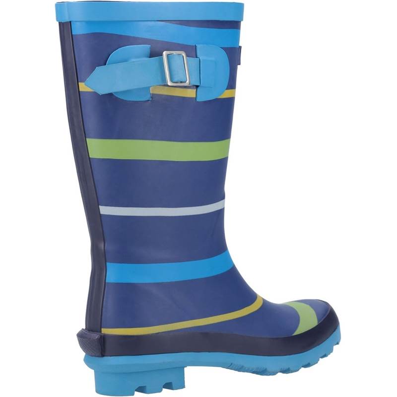 Cotswold Kids Stripe Wellington Boots-3