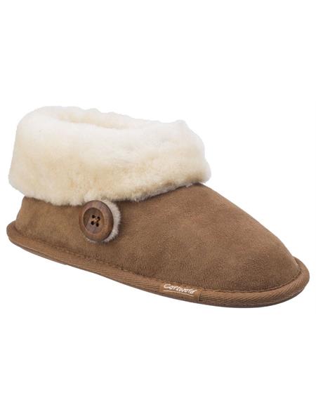 Cotswold Womens Wotton Sheepskin Booties