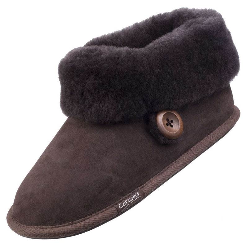 Cotswold Womens Wotton Sheepskin Booties-2