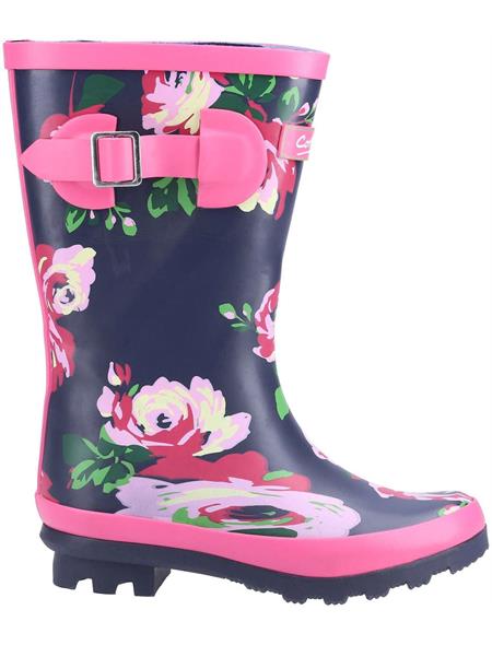 Cotswold Kids Flower Wellington Boots