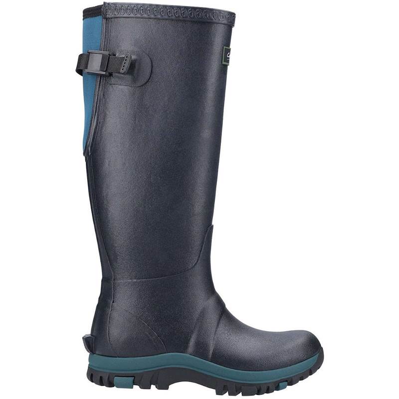 Cotswold Womens Realm Adjustable Wellington Boots-2
