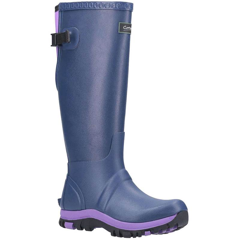 Cotswold Womens Realm Adjustable Wellington Boots-1