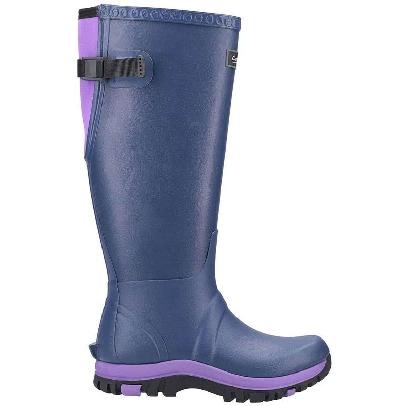 Cotswold Womens Realm Adjustable Wellington Boots-2