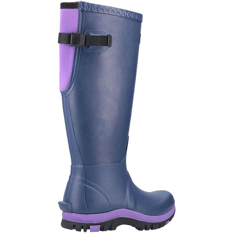 Cotswold Womens Realm Adjustable Wellington Boots-3