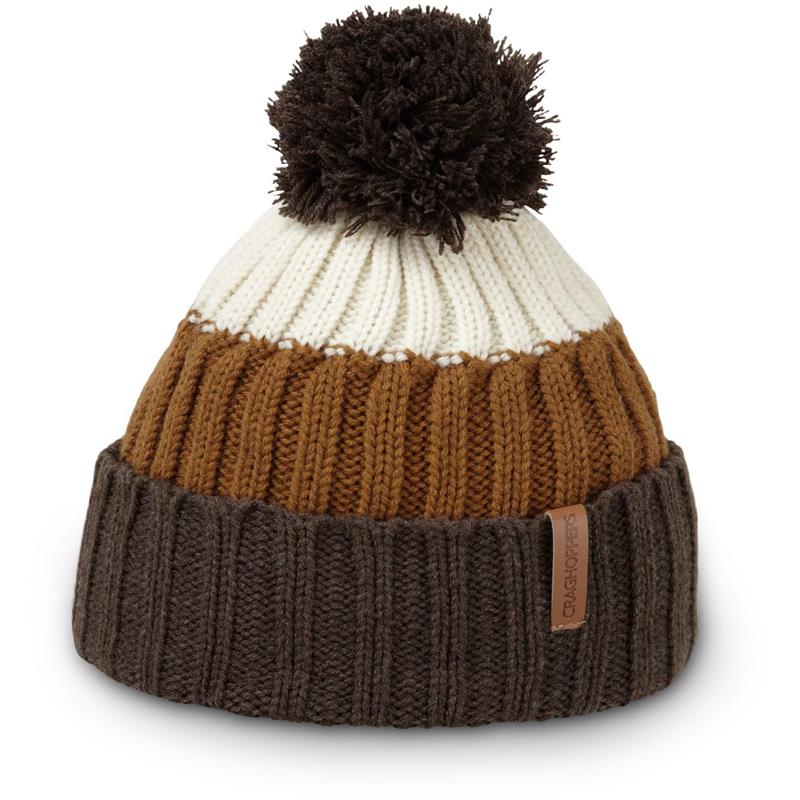 Craghoppers Mens Picton Multi Stripe Knit Bobble Hat