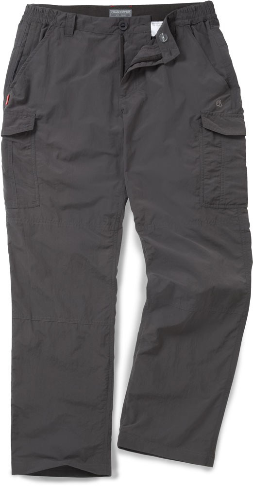 Short Craghoppers Nosilife Homme - Taille 40W - Gris - Traitement Anti-moustiques