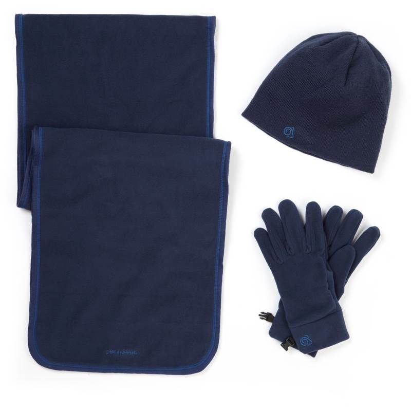 Craghoppers Essentials II Hat Scarf and Gloves Set-1