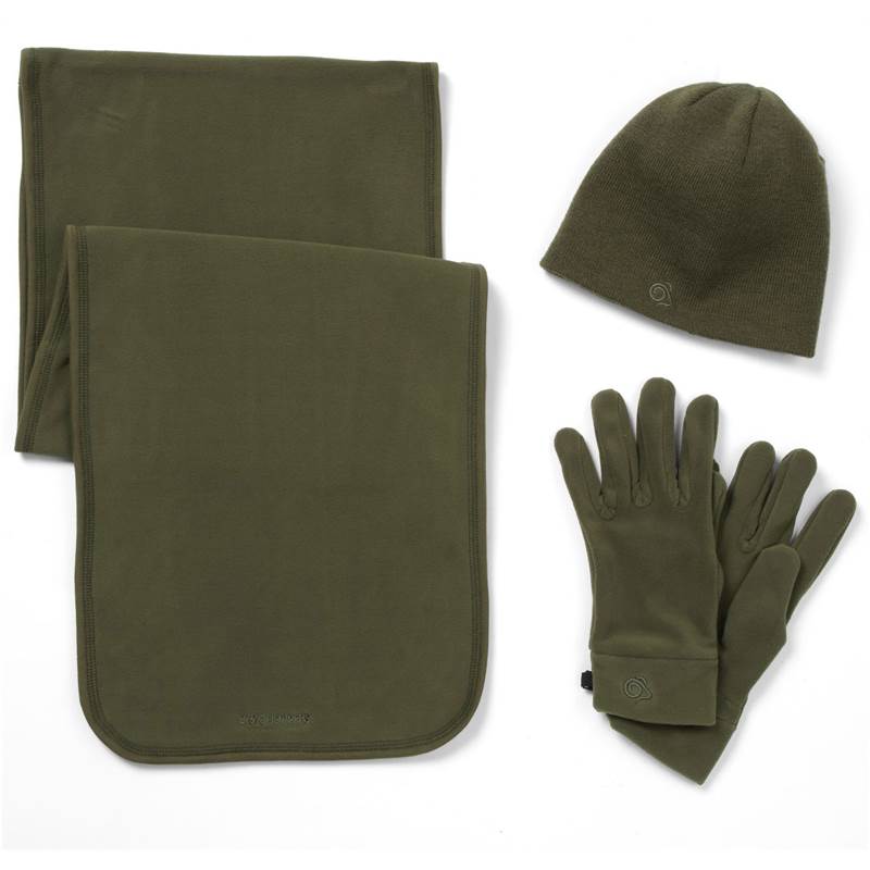 Craghoppers Essentials II Hat Scarf and Gloves Set-3