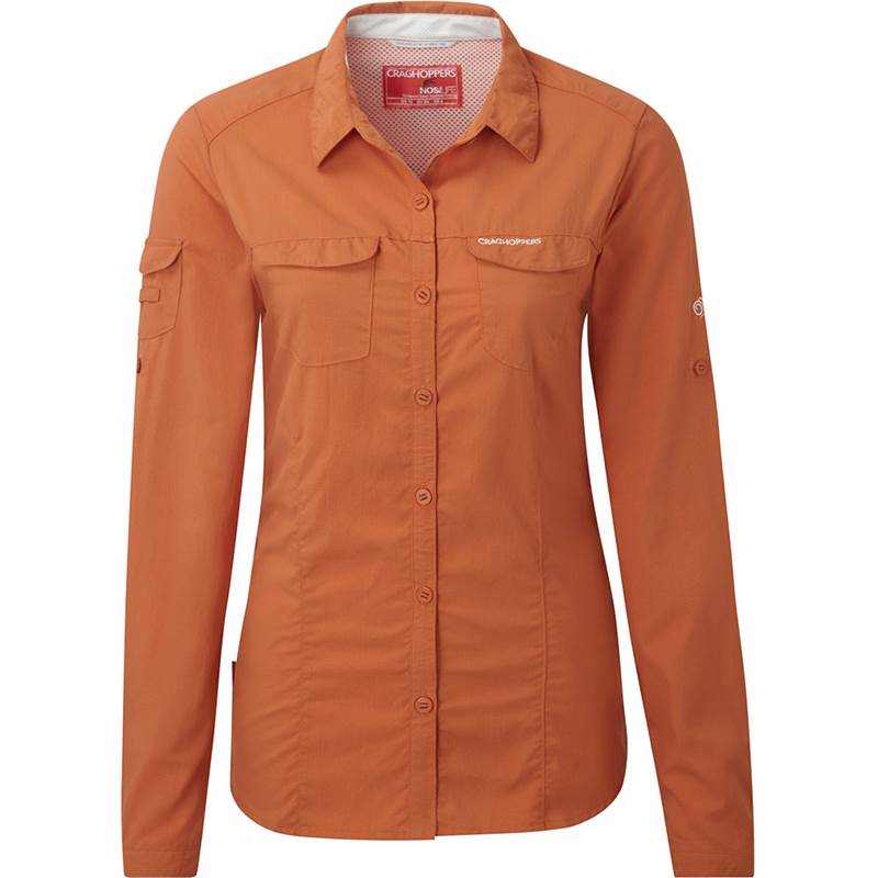 Craghoppers Womens NosiLife Adventure Long Sleeved Shirt-4
