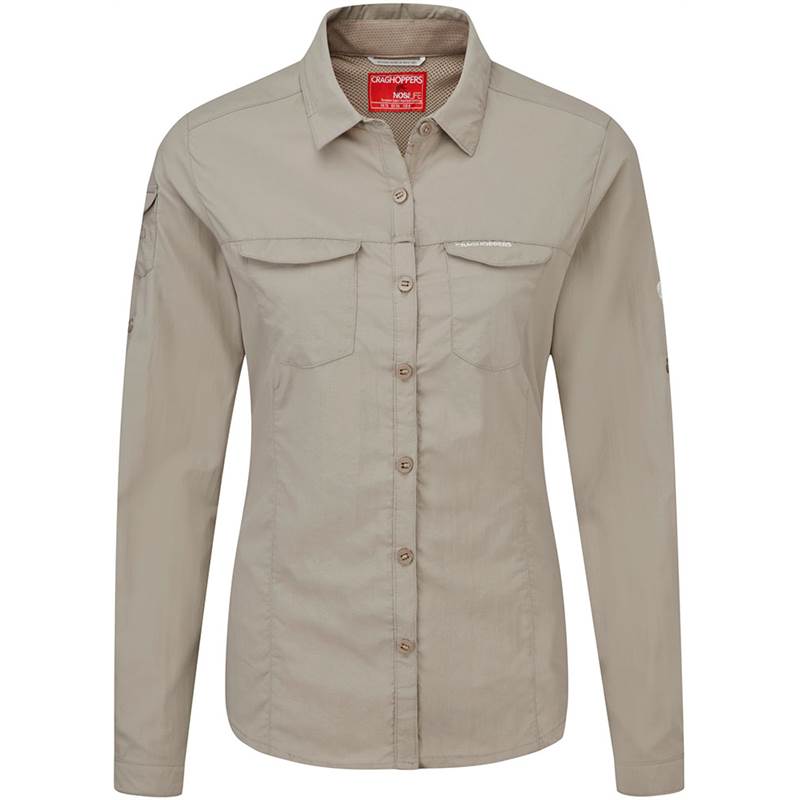 Craghoppers Womens NosiLife Adventure Long Sleeved Shirt-2