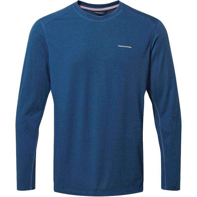 Craghoppers Mens NosiLife Talen Long Sleeved T-Shirt-1