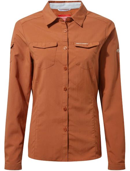 Craghoppers Womens NosiLife Adventure II Long Sleeved Shirt