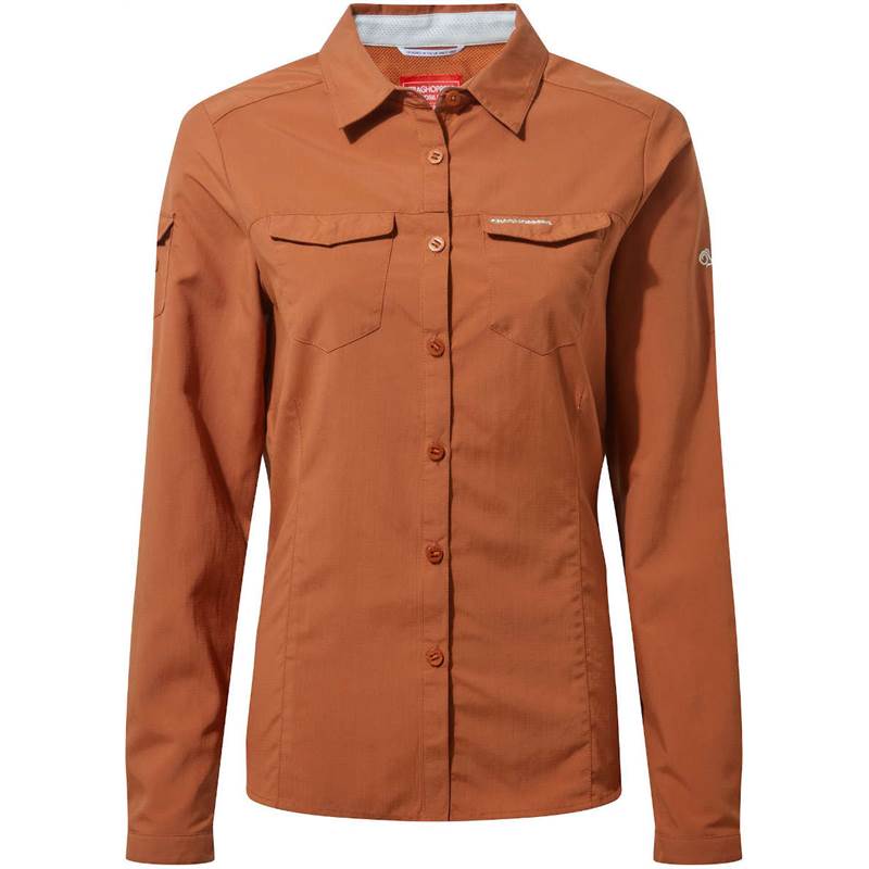 Craghoppers Womens NosiLife Adventure II Long Sleeved Shirt-1