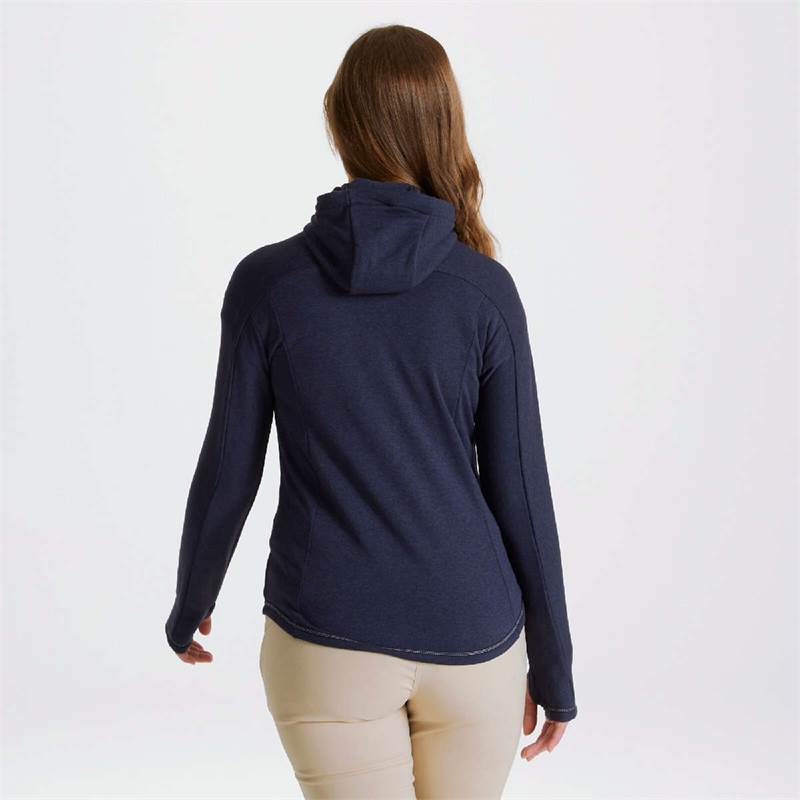 Craghoppers Womens Dynamic Half Zip Hooded Fleece-3
