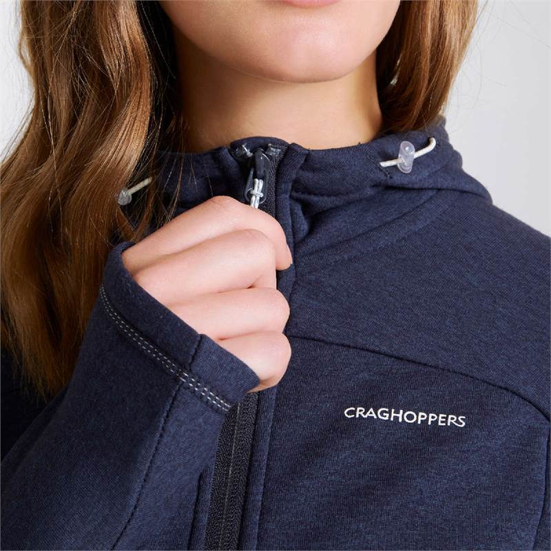 Craghoppers Womens Dynamic Half Zip Hooded Fleece-4