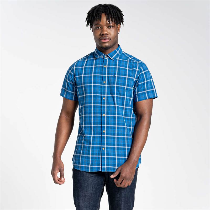 Craghoppers Mens Menlo Short Sleeved Shirt-2