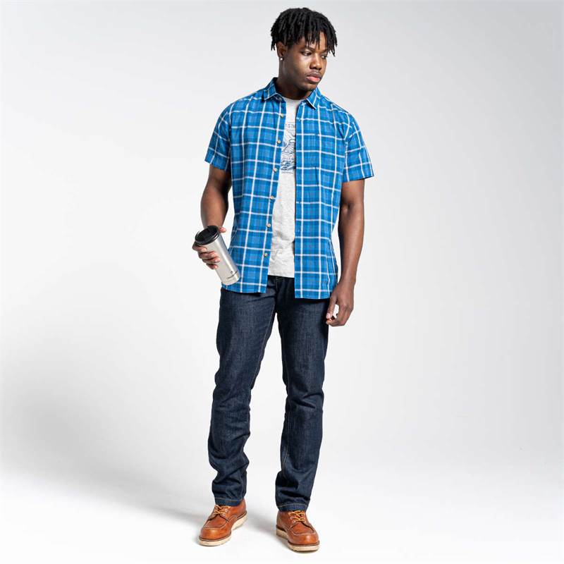 Craghoppers Mens Menlo Short Sleeved Shirt-4