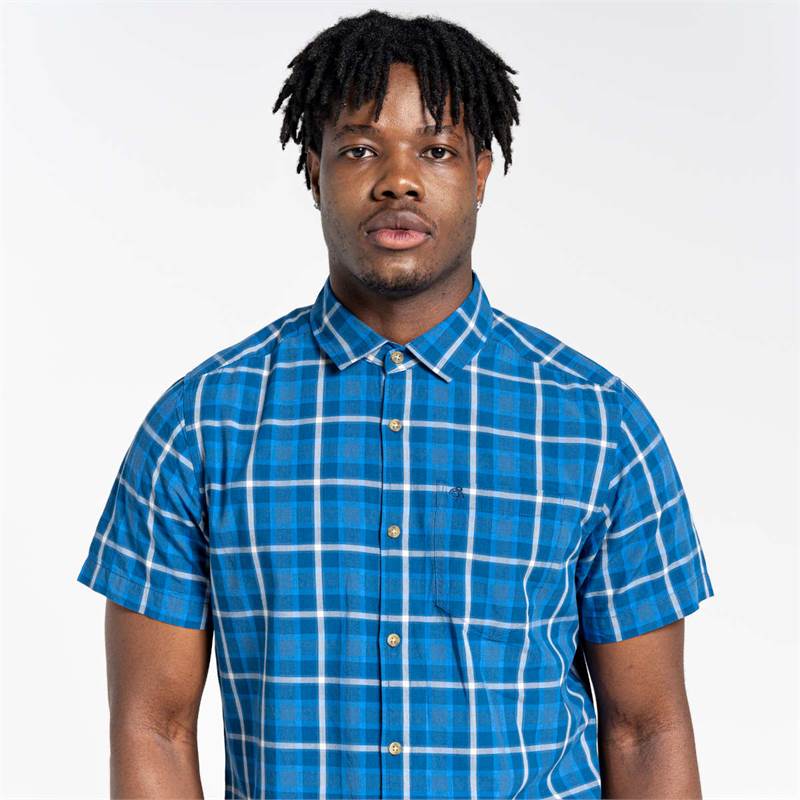 Craghoppers Mens Menlo Short Sleeved Shirt-5