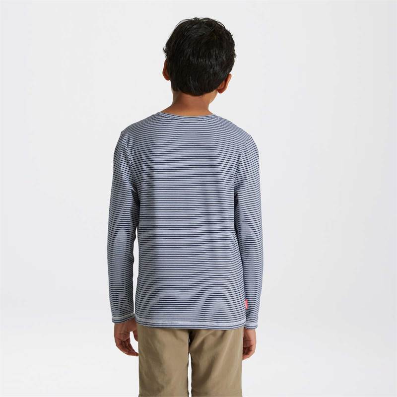 Craghoppers Kids NosiLife Jago Long Sleeved T-Shirt-5