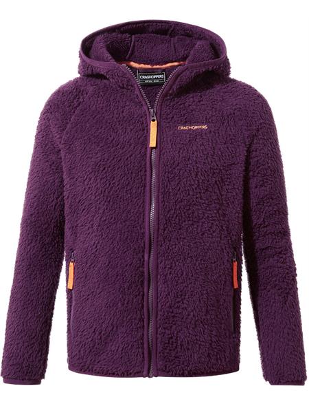 Craghoppers Kids Kaito Hooded Fleece Jacket