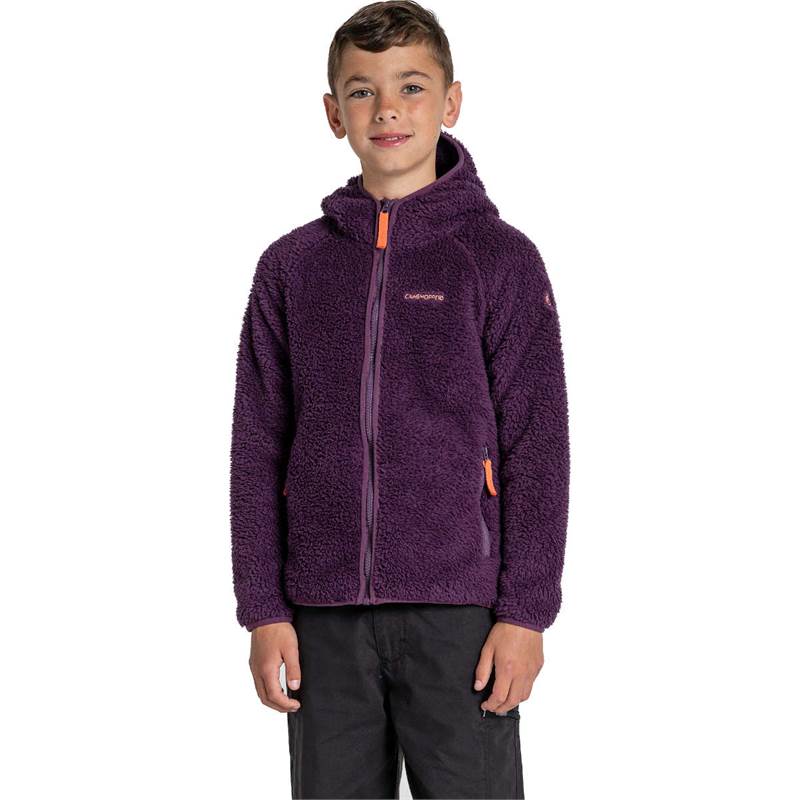 Craghoppers Kids Kaito Hooded Fleece Jacket-2
