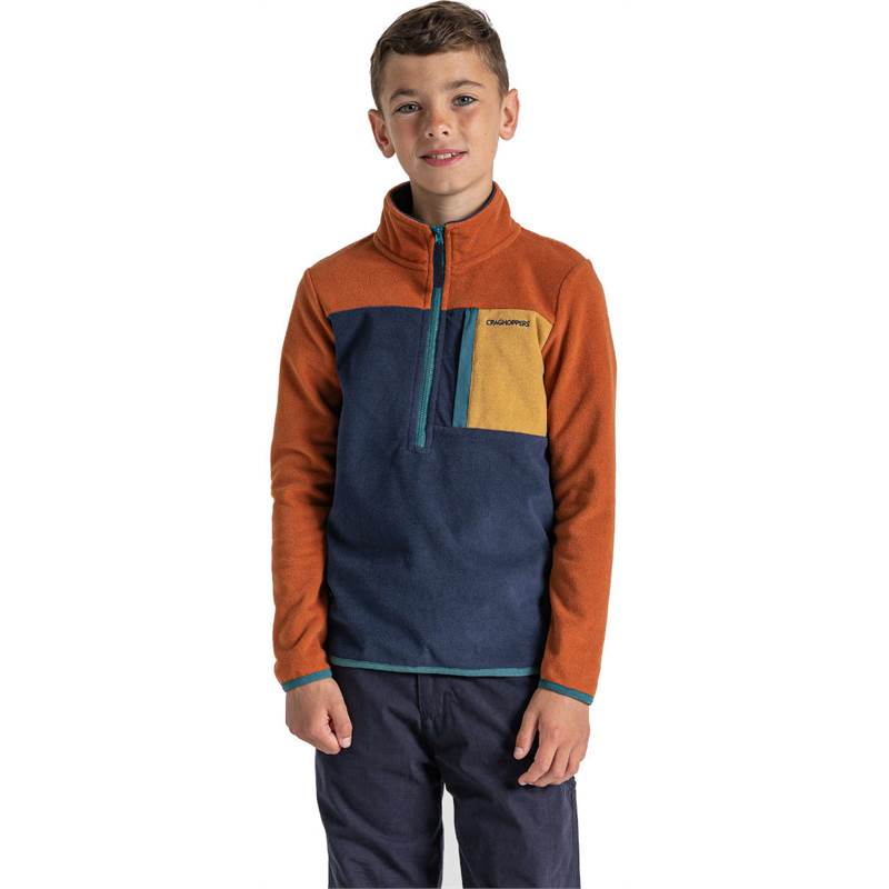 Craghoppers Kids Tama Half Zip Fleece Top-2