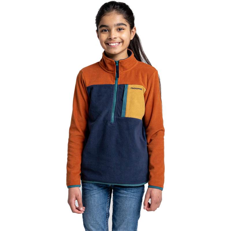 Craghoppers Kids Tama Half Zip Fleece Top-4