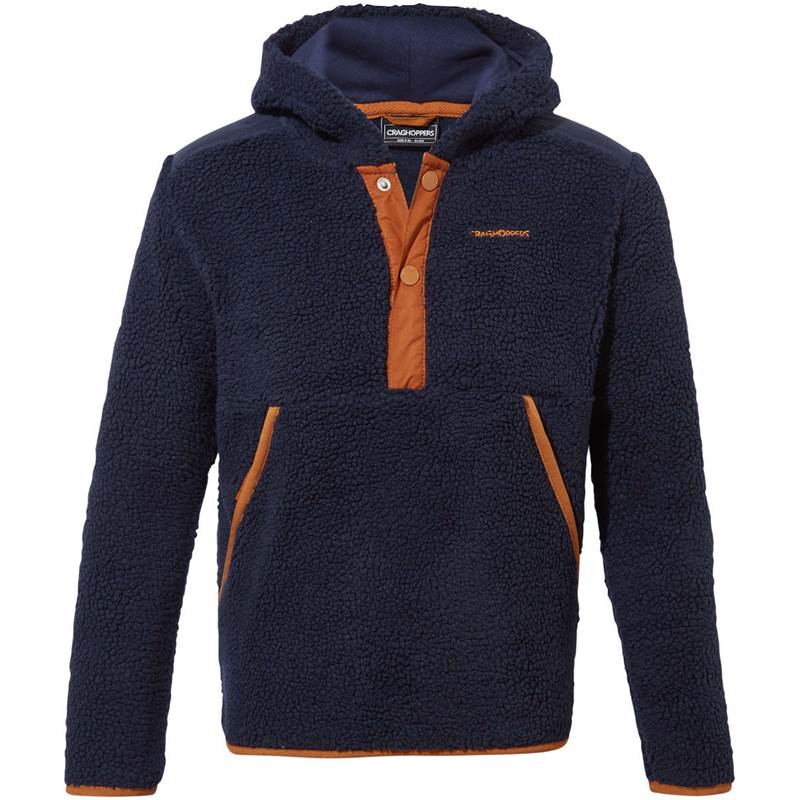 Craghoppers Kids Mitson Hooded Overhead Top-1
