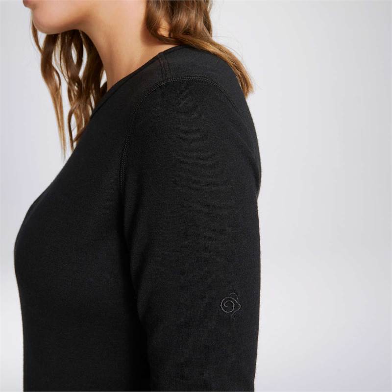 Craghoppers Womens Merino Crew Neck II Baselayer Top-4