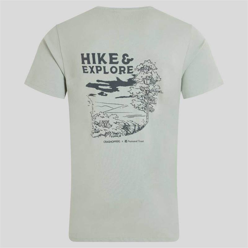 Craghoppers National Trust Collection Mens Sabden Short Sleeved T-Shirt.-2
