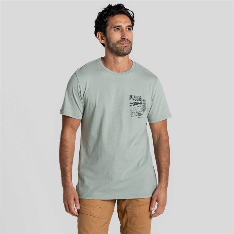 Craghoppers National Trust Collection Mens Sabden Short Sleeved T-Shirt.-3