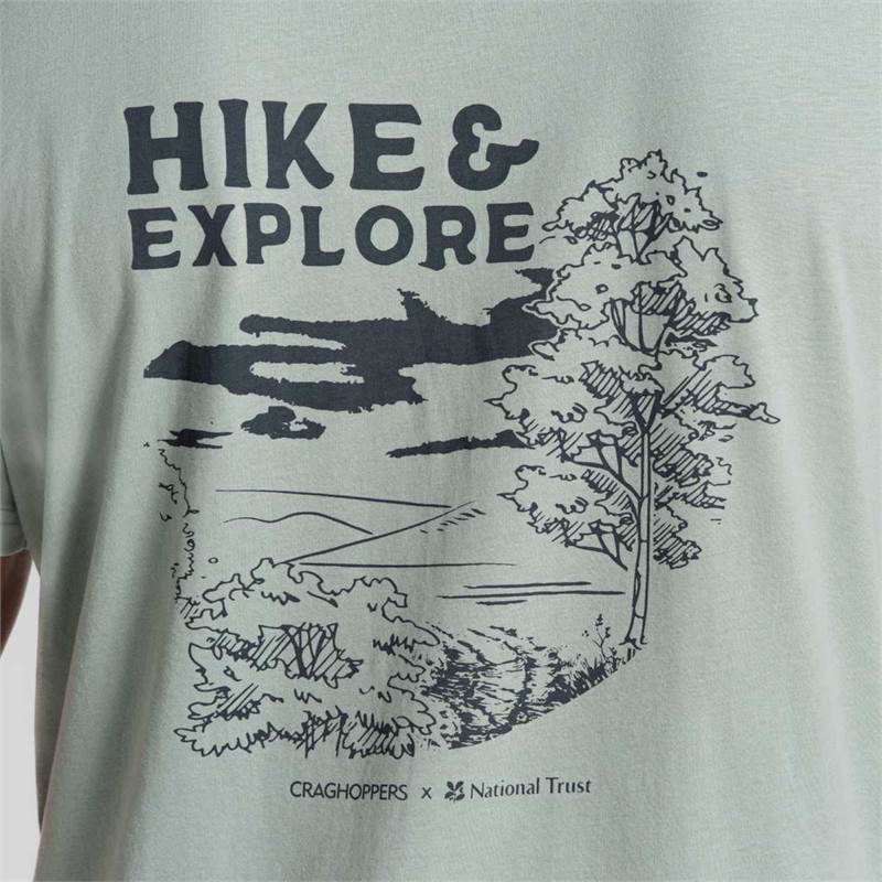 Craghoppers National Trust Collection Mens Sabden Short Sleeved T-Shirt.-4