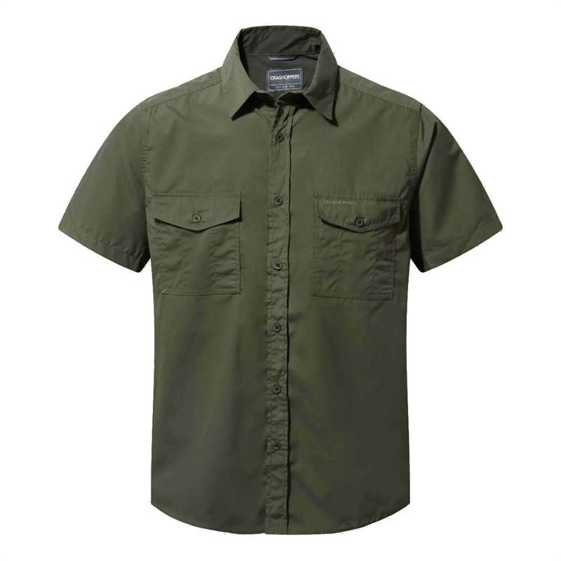 Craghoppers Mens Kiwi Short Sleeved Shirt-1