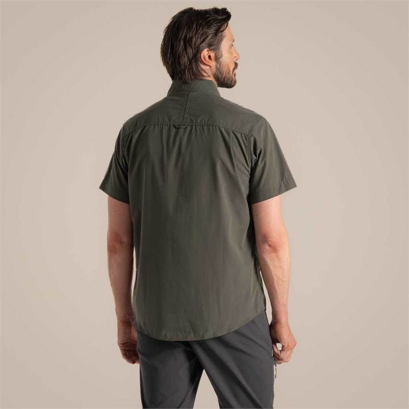 Craghoppers Mens Kiwi Short Sleeved Shirt-2