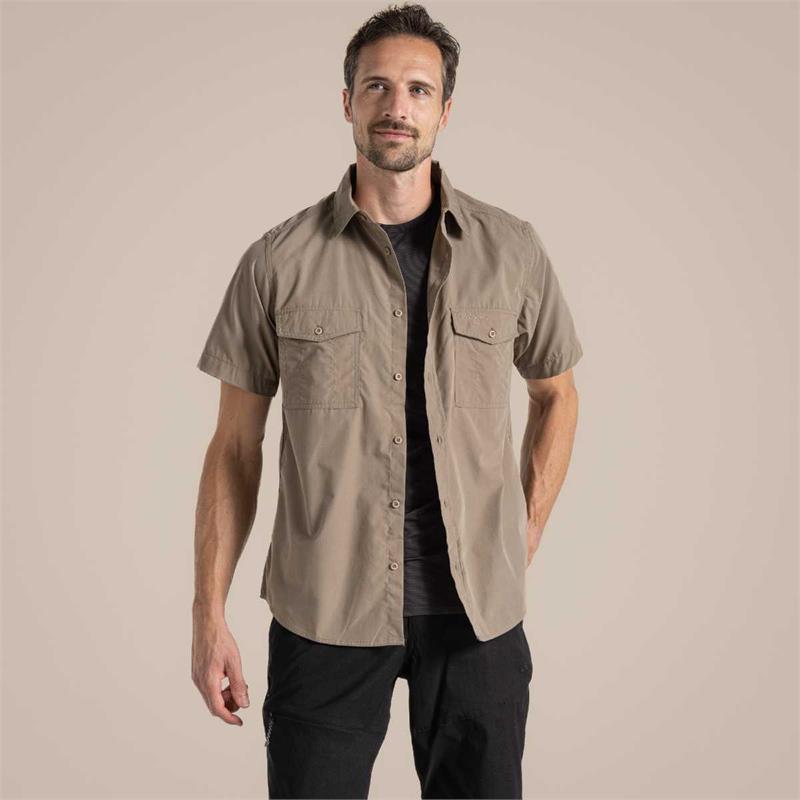 Craghoppers Mens Kiwi Short Sleeved Shirt-2