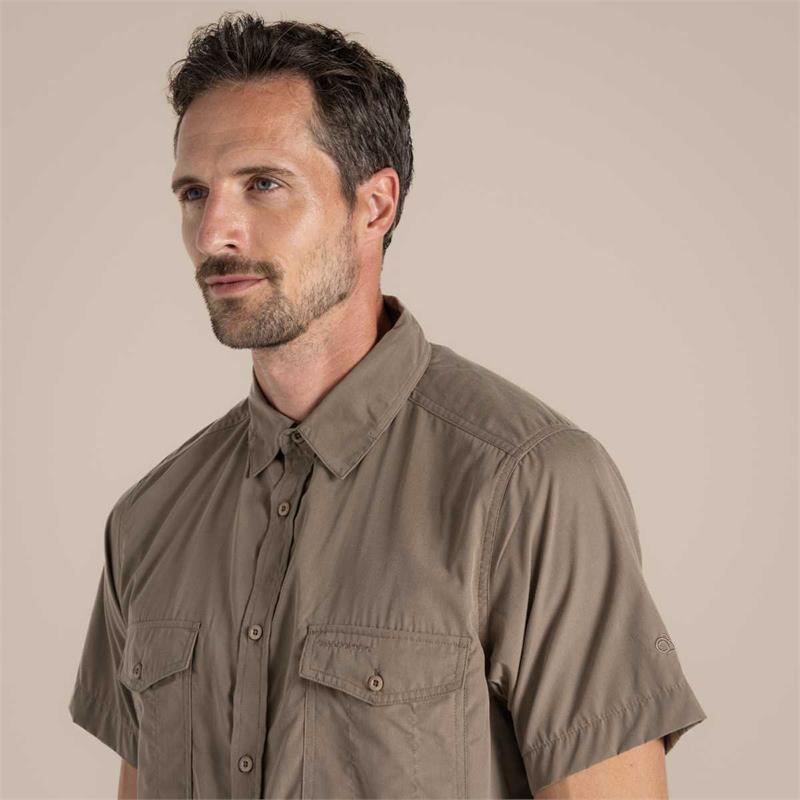 Craghoppers Mens Kiwi Short Sleeved Shirt-4
