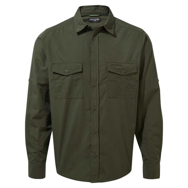 Craghoppers Mens Kiwi Long Sleeved Shirt-1