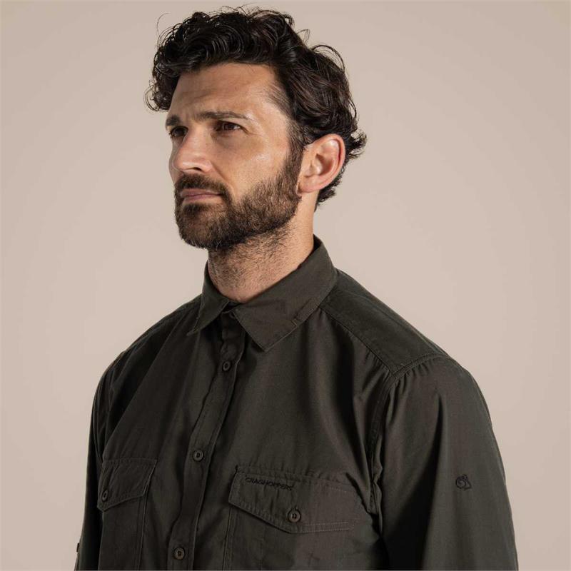 Craghoppers Mens Kiwi Long Sleeved Shirt-5