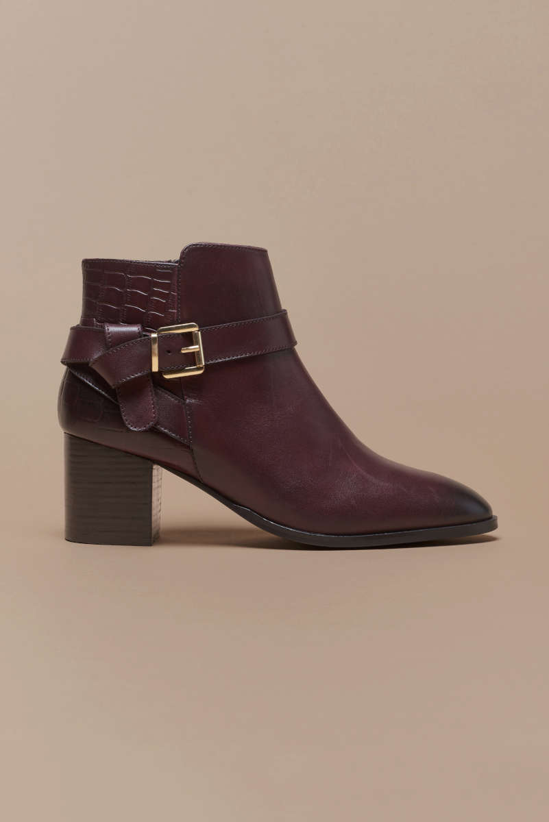 Crew Clothing Womens Croc Ankle Boots 